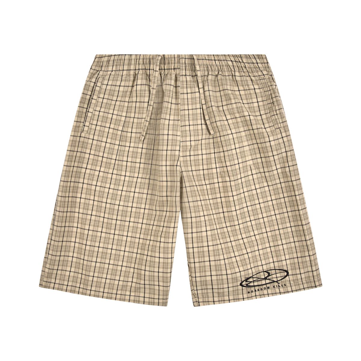 Boredom Kills BK Lounge Shorts Cream