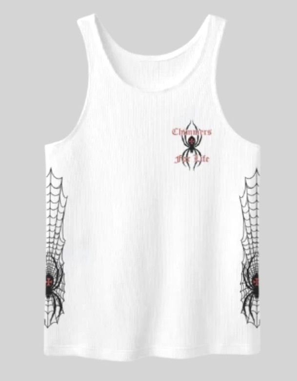 HMDD Happy Memories Don't Die Spider Tank Top