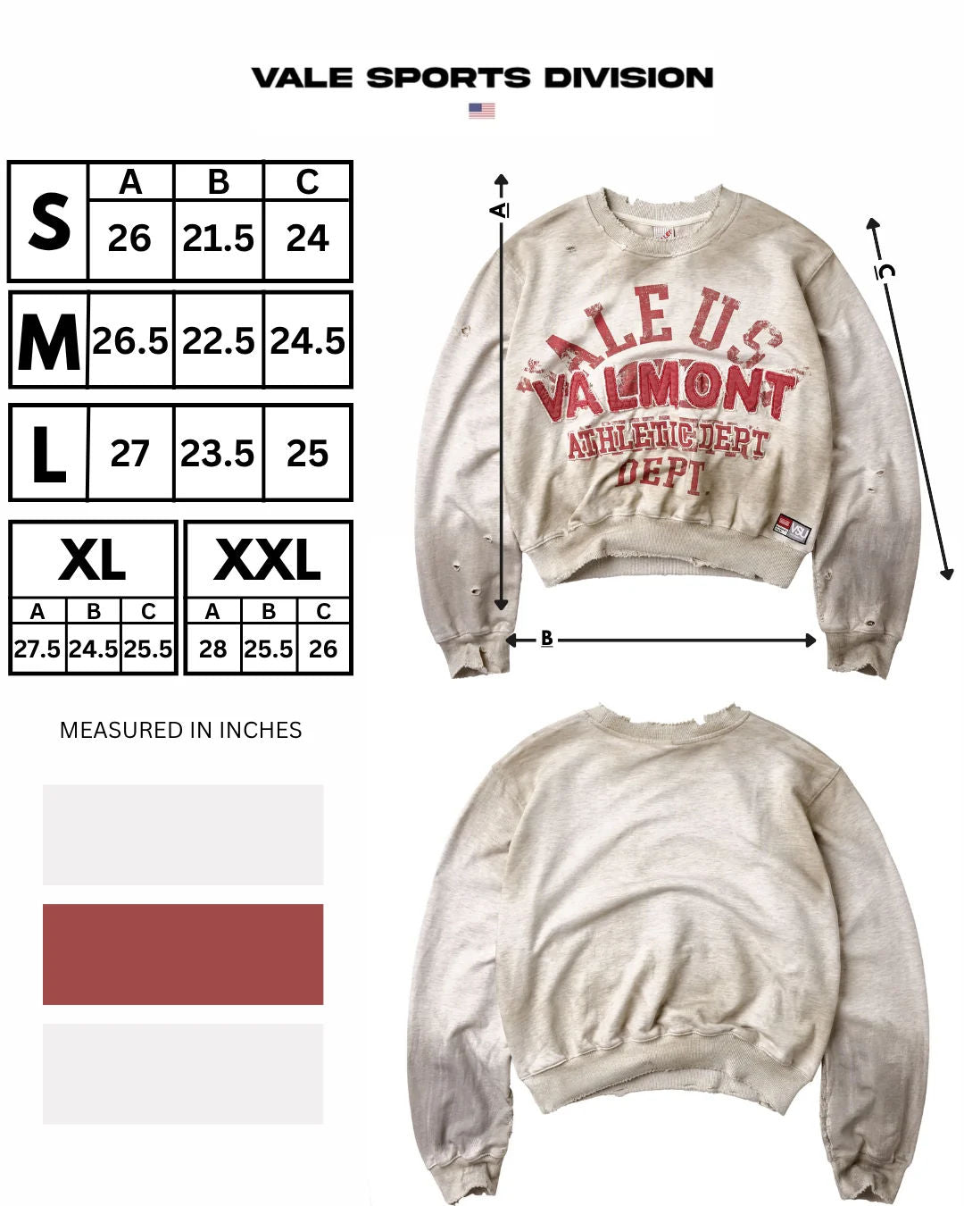 Vale Forever Valmont Pullover Crewneck