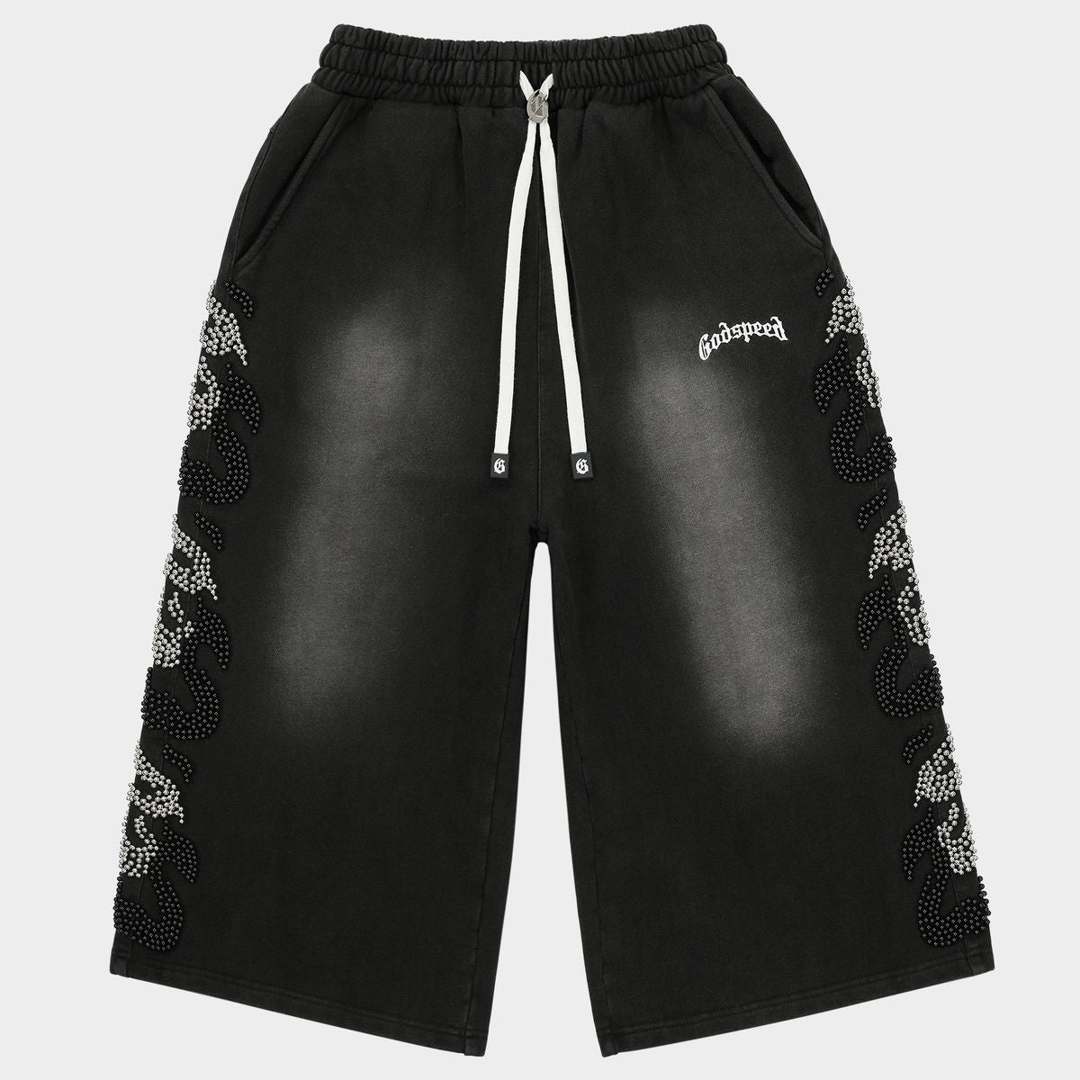 GodSpeed Nior Studded 3QTR Shorts