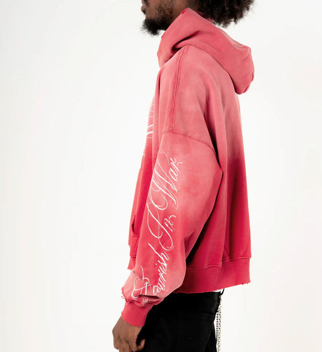 Flowar La Strawberry Wash Hoodie