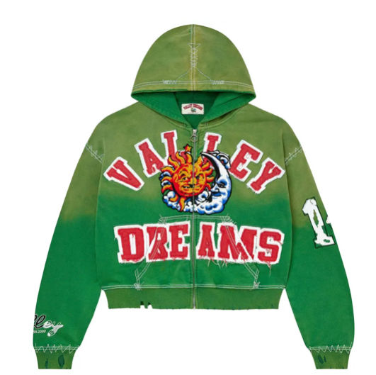 Vale Forever Sunny Zip Up 'Green'