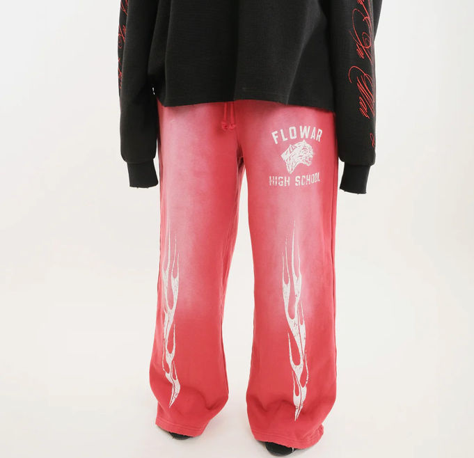 Flowar La Strawberry Wash Sweats