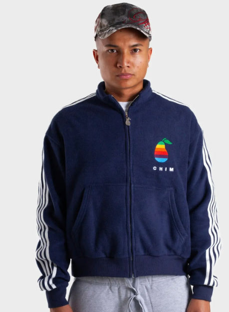 Happy Memories Dont Die Pearl Zip Up Navy