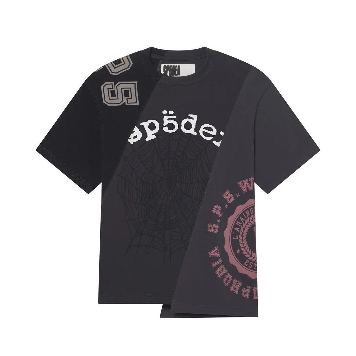 ASYMMETRICAL 5 TEE ONYX