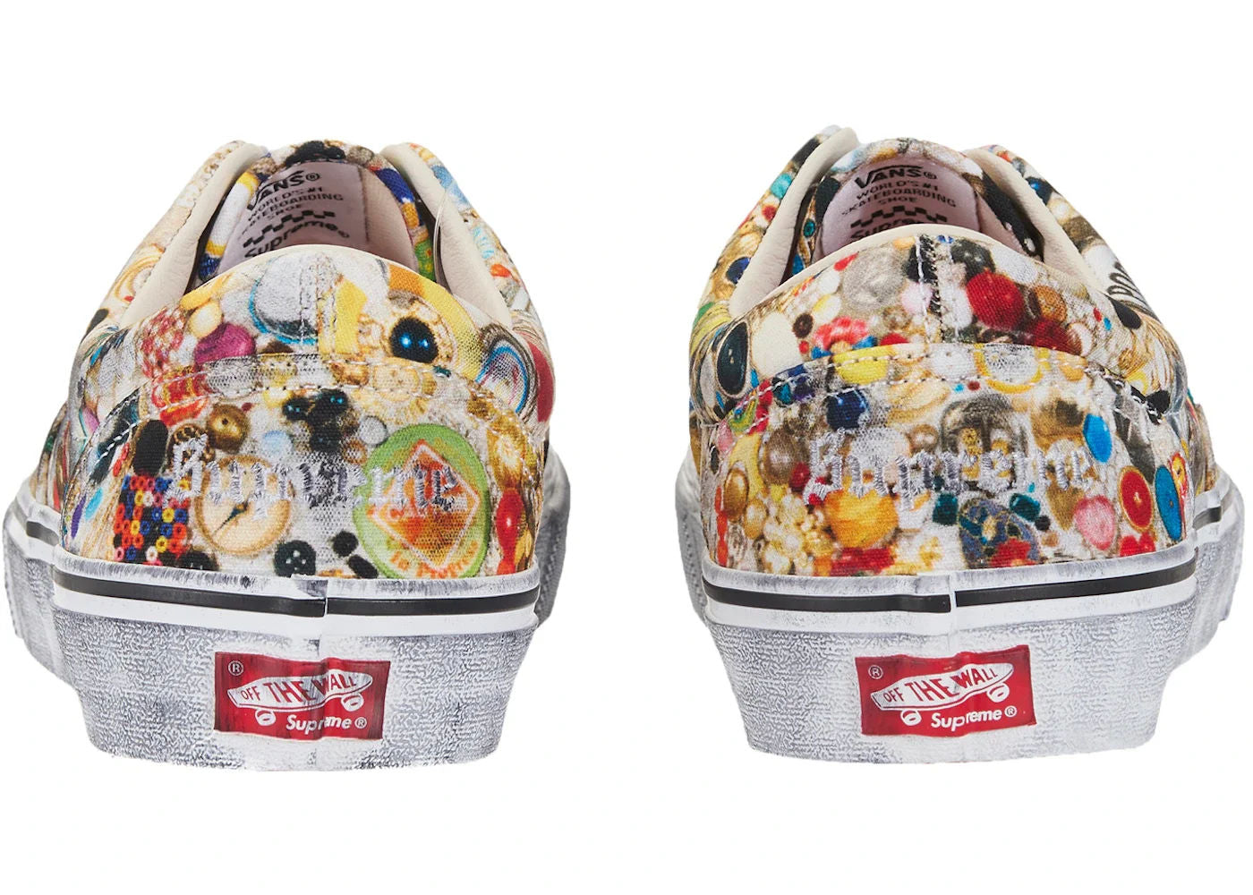 Vans Era Supreme x Mike Kelley White