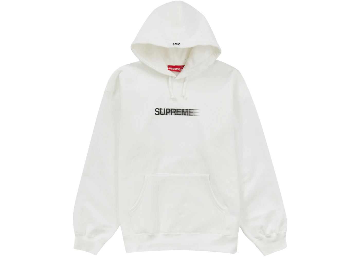 Supreme Motion Logo Hooded Sweatshirt (SS23) White