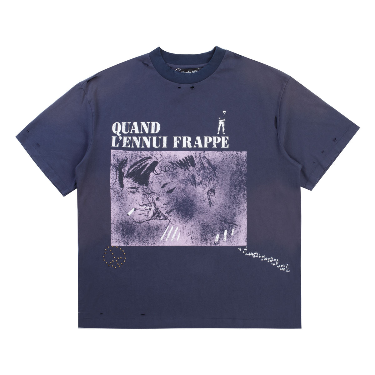 Boredom Kills French Tee