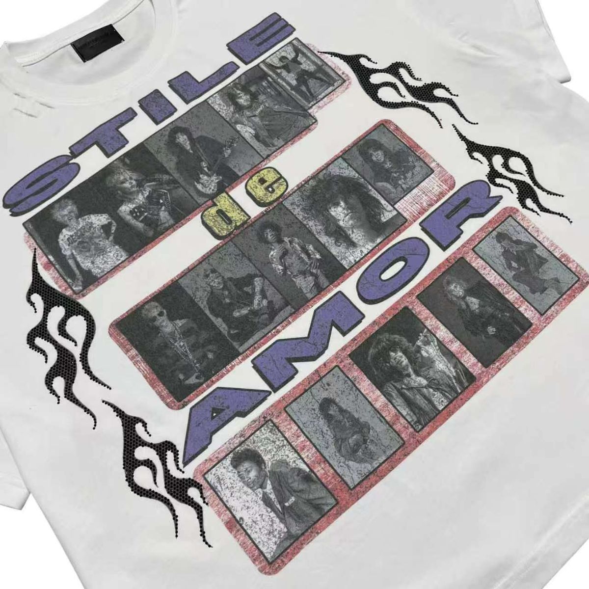 Stile De Amor Fiamme Rock Tee