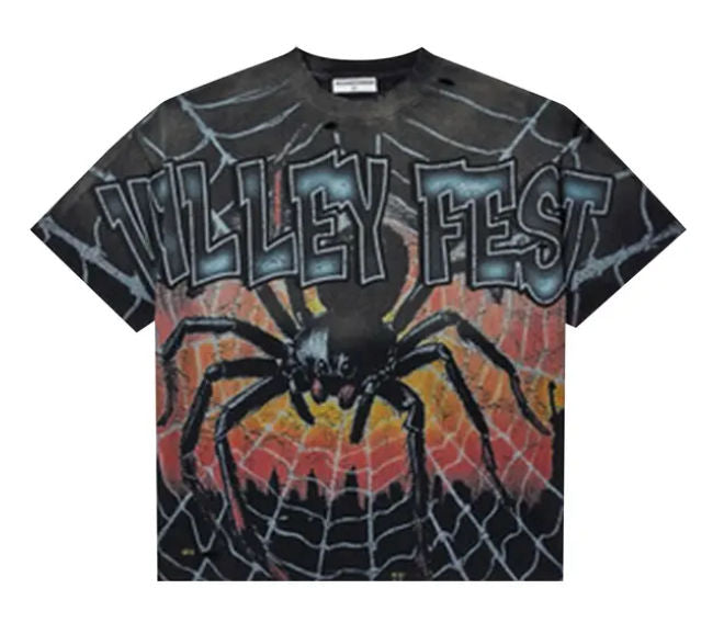 Vale Forever Valley Fest Spider Tee 'Black'