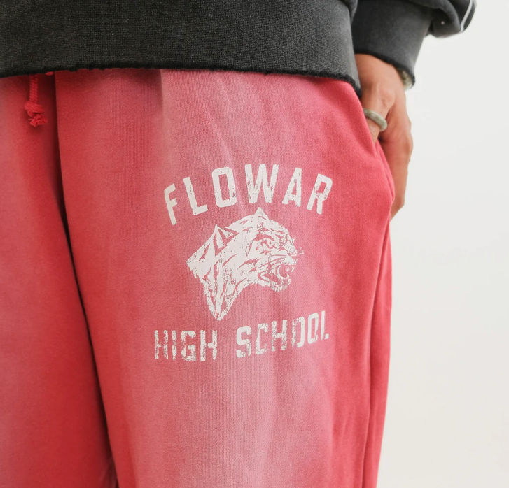 Flowar La Strawberry Wash Sweats