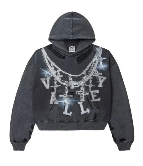 Vale Forever Big Chain Hoodie 'Black'
