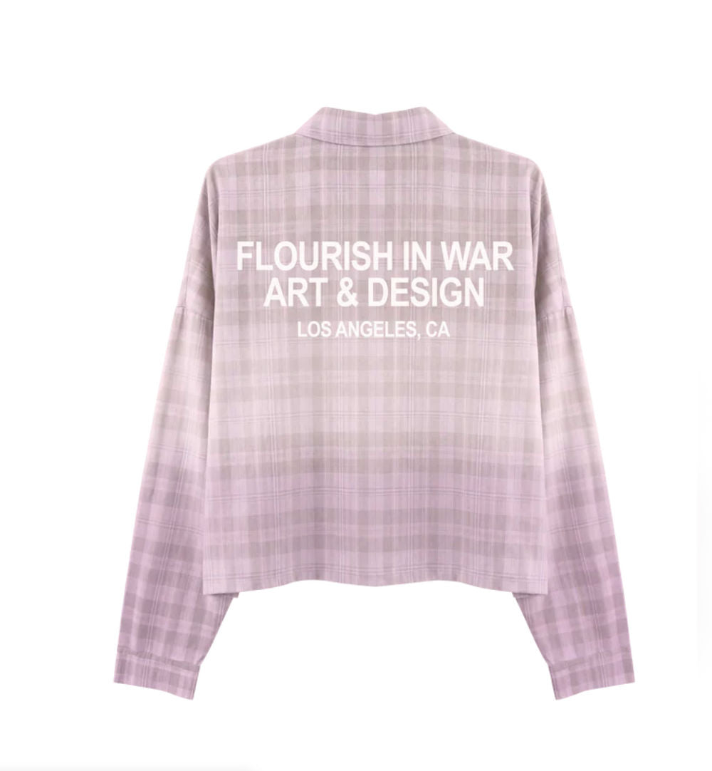 Flowar La Orchid Flannel