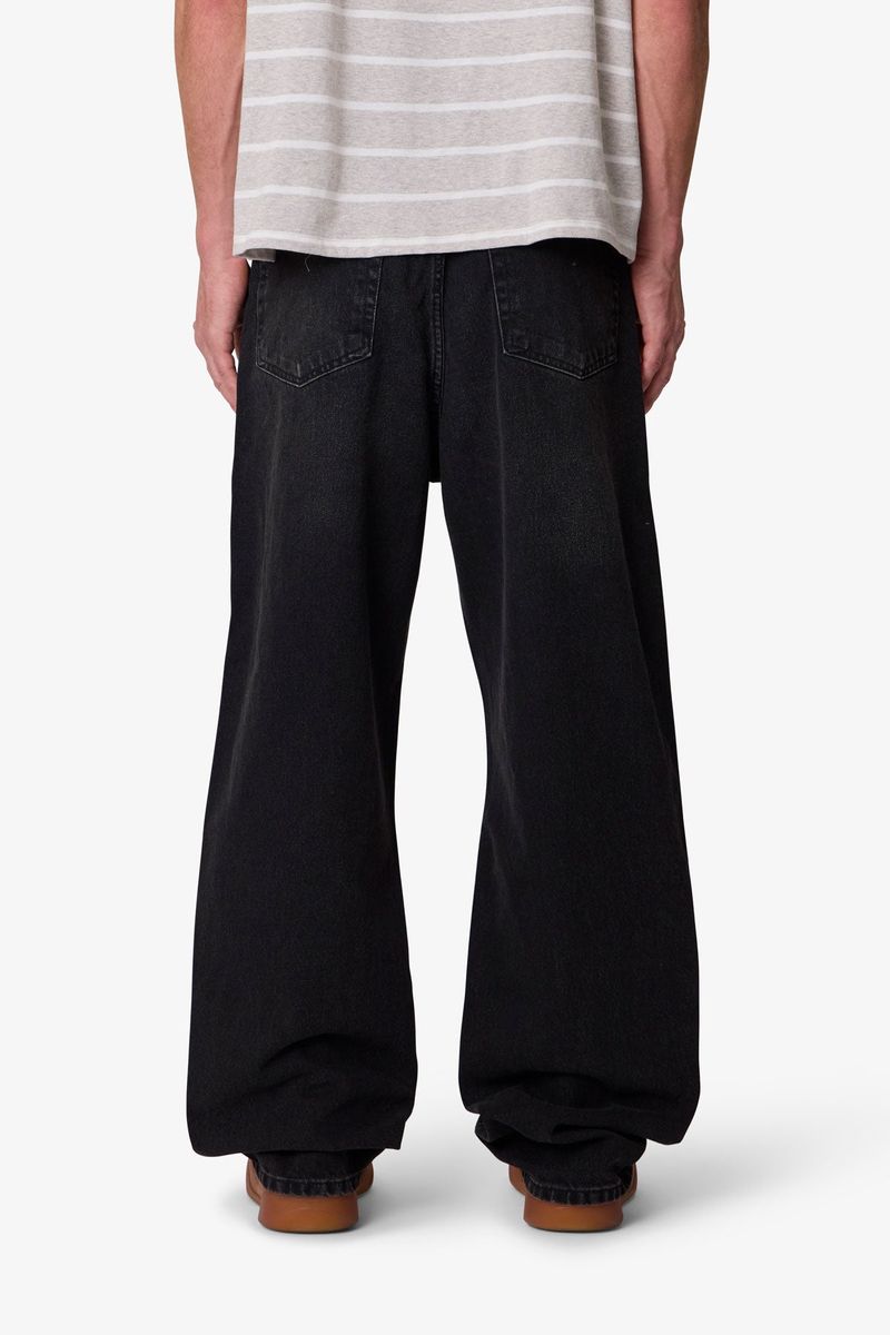 MNML Ultra Baggy Denim Western Black