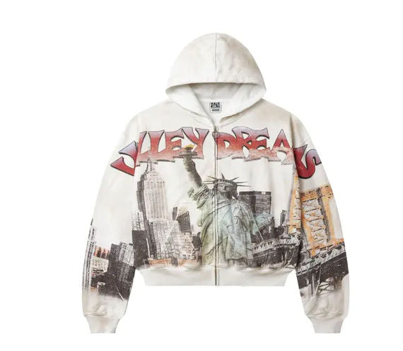 Vale Forever NYC Zip Up 'White'