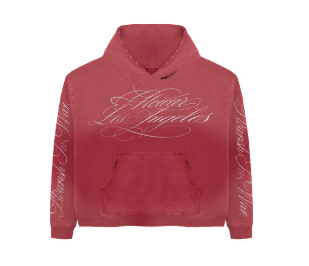 Flowar La Strawberry Wash Hoodie