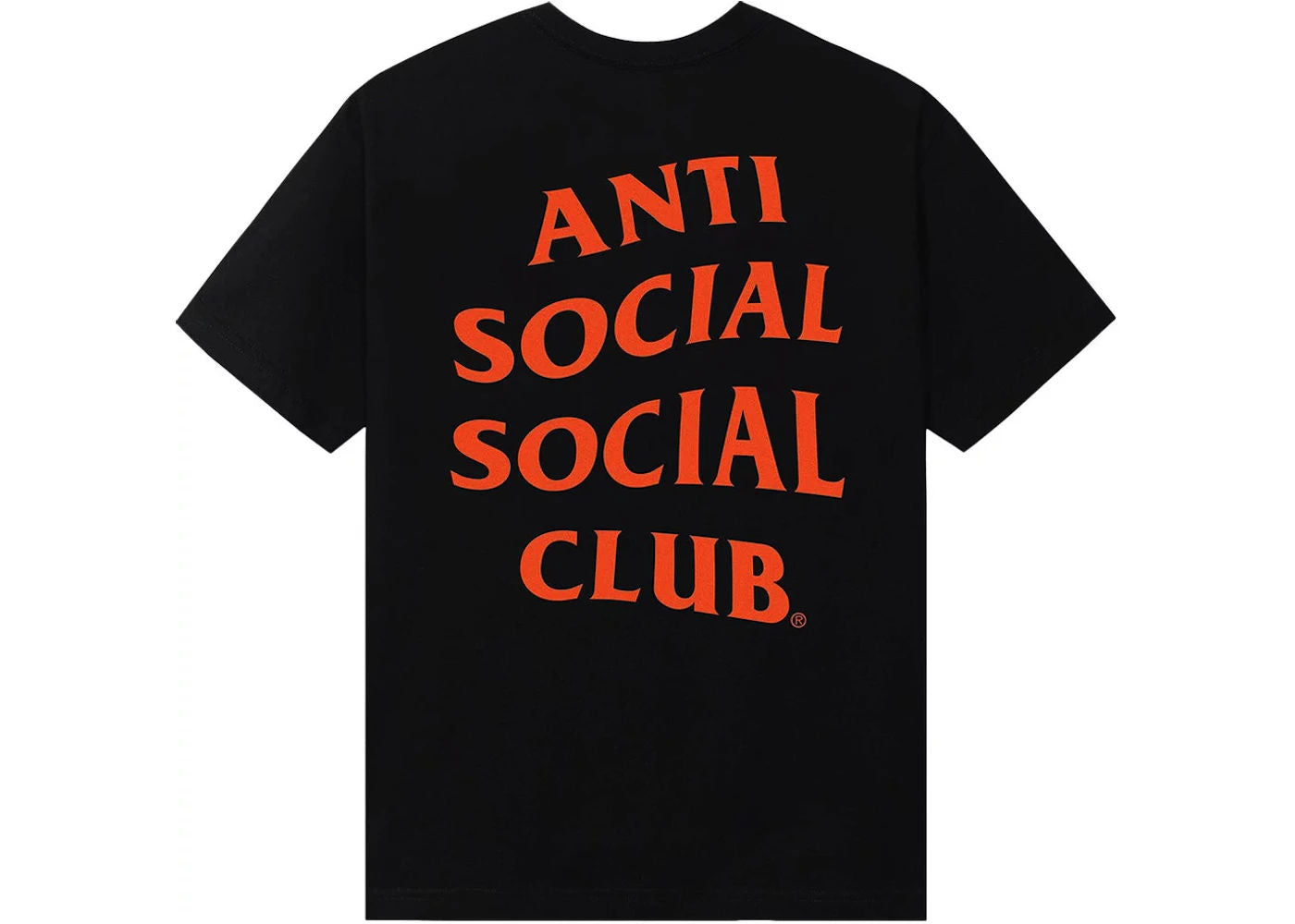 Anti Social Social Club Mind Games Tee Black/Orange