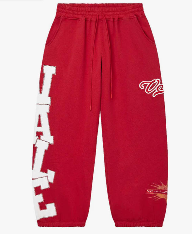 Vale Forever Lego Sweatpants Cherry Red