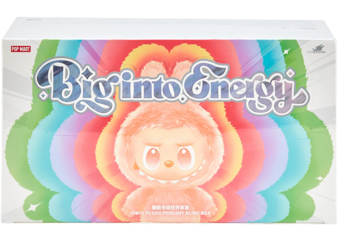 Pop Mart Labubu The Monsters Big into Energy Series Vinyl Plush Pendant Sealed Case (6 Blind Box)