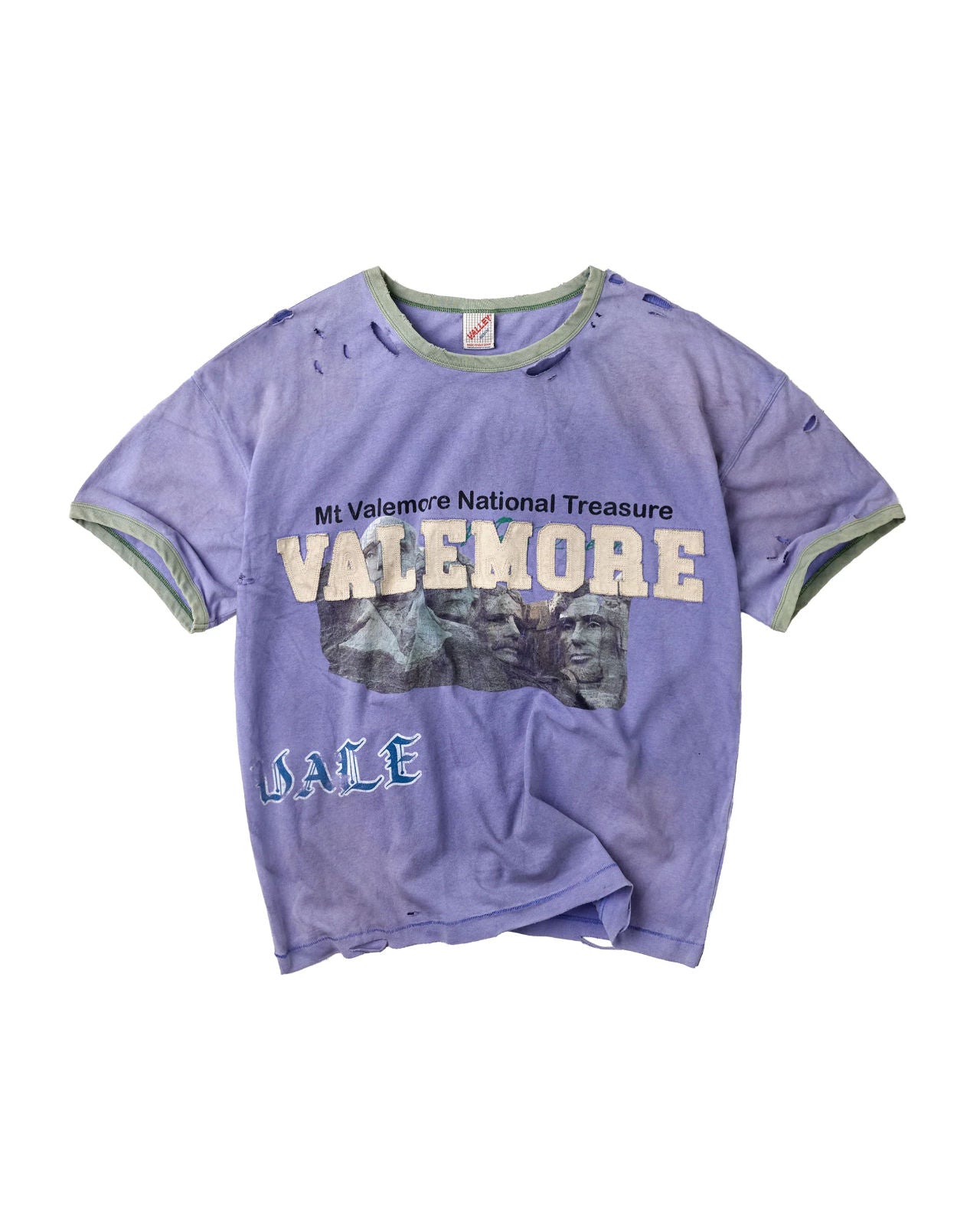 Vale Forever Camp Ringer Tee (Lake)