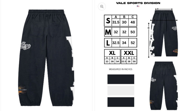 Vale Forever Lego Sweats Blackwood