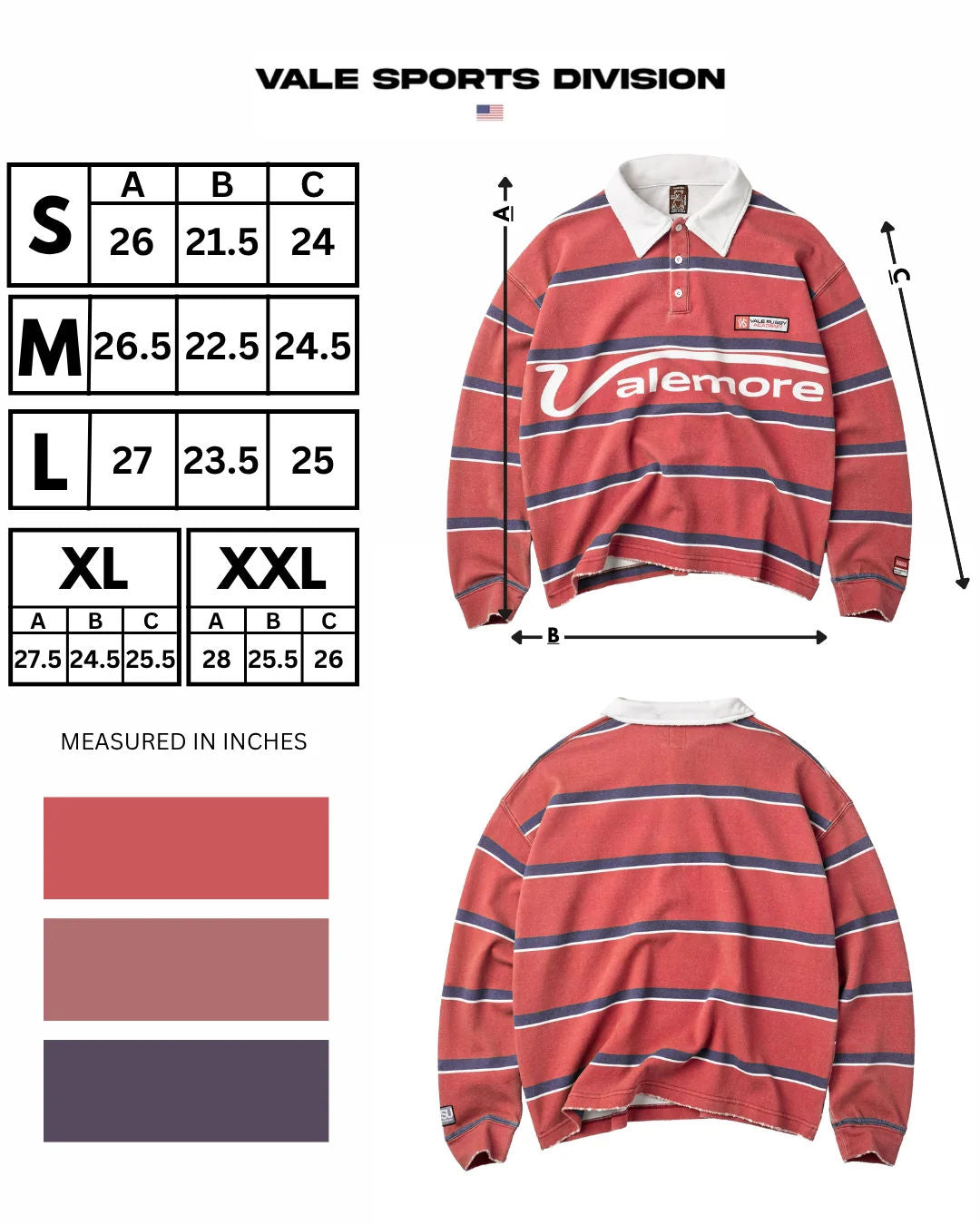 Vale Forever Valemore Rugby Longsleeve