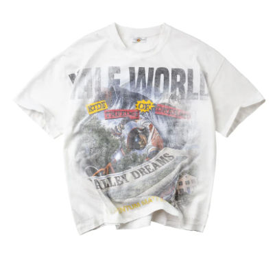 Vale Forever Newspaper Tee White