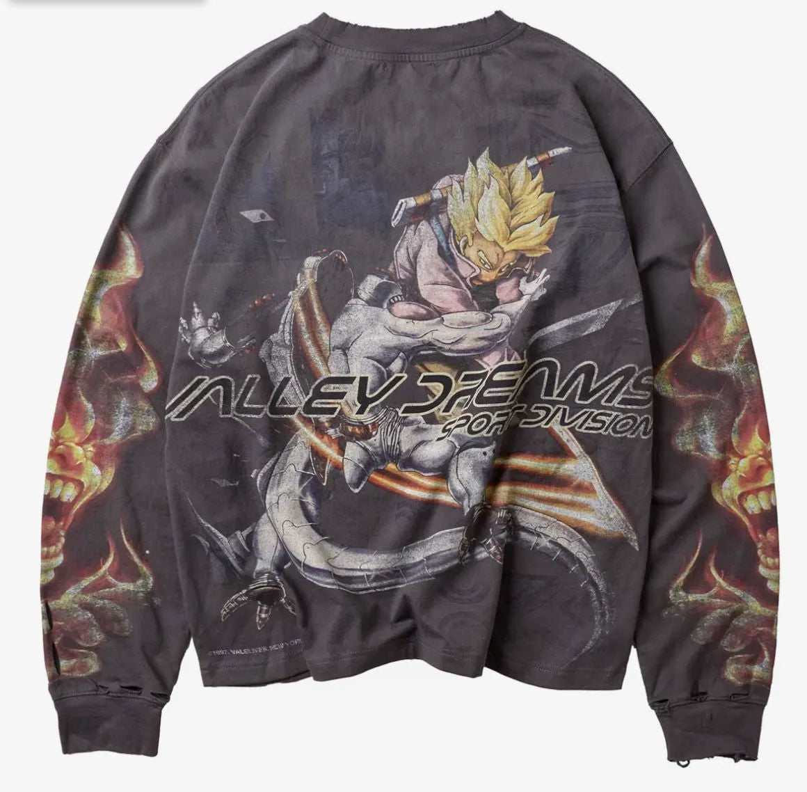 Vale Forever Budokai L/S Tee Grey