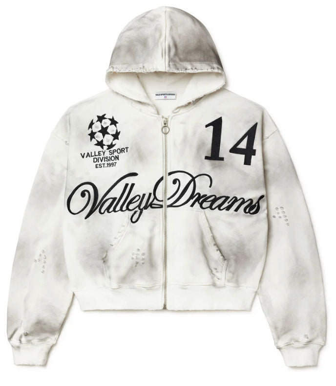 VALE FOREVER OREO 14 ZIP UP HOODIE